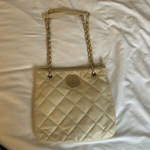 DKNY Offwhite Leather Bag